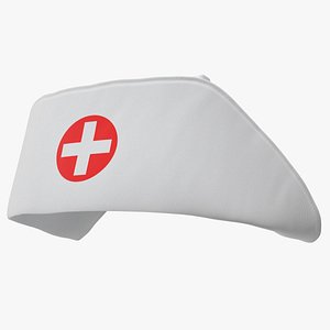 nurse cap 3D model