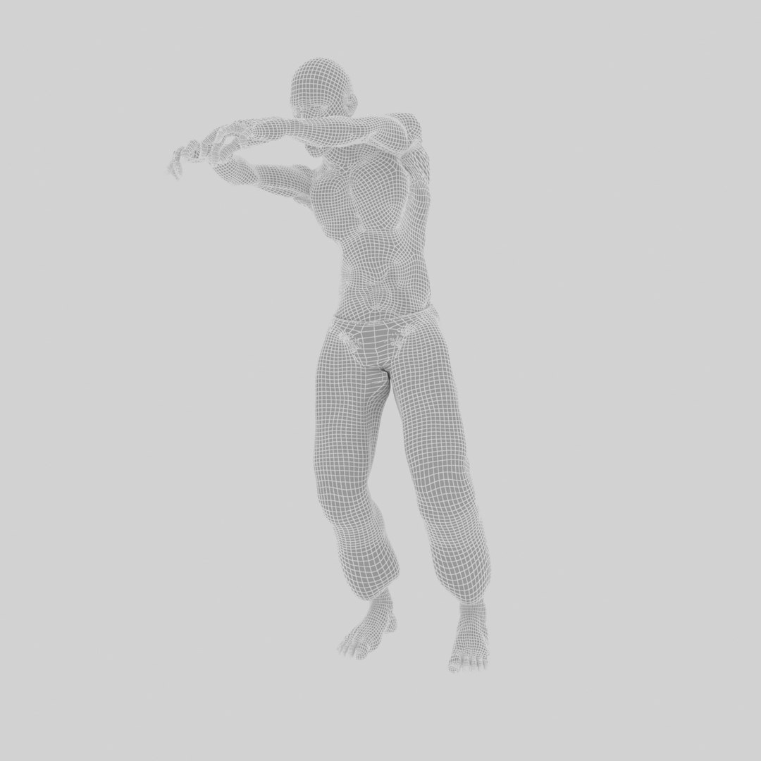 Zombie character rigged 3D - TurboSquid 1331439