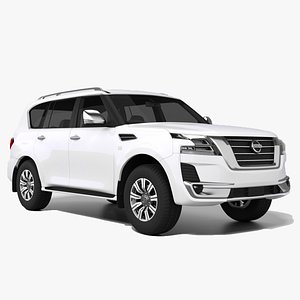 3D Nissan Patrol Ti-L model