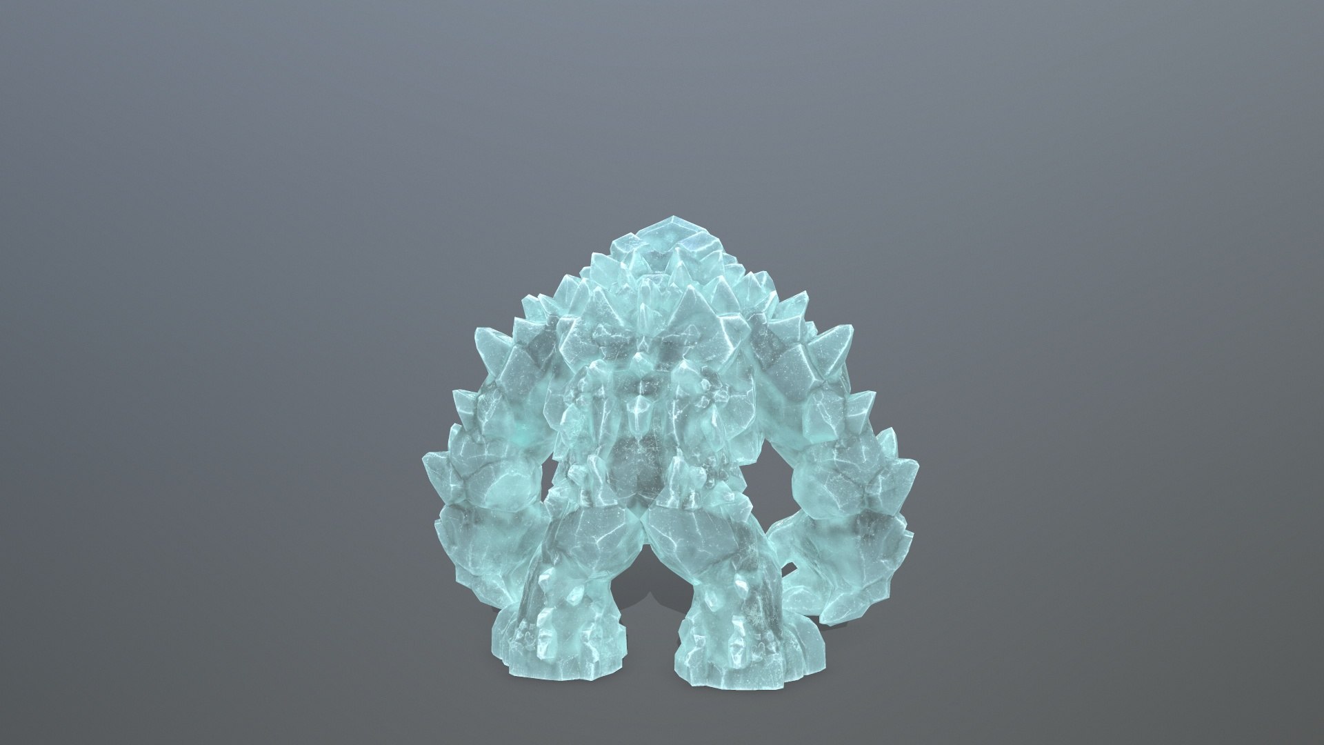 Ice Monster 3D Model - TurboSquid 2389048