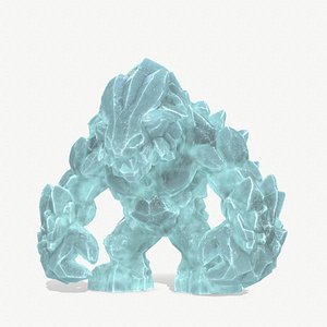 ice monster 3D model