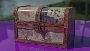 free jewelry box 3d model