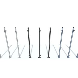 Rail stanchion D
