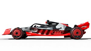 Audi F1 3D model
