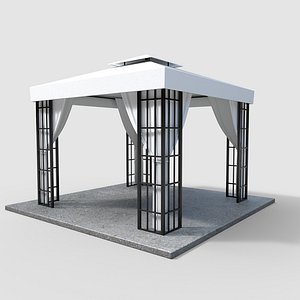 3D model Garden Pavilion