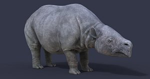 Toxodon 3D model
