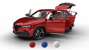 Alfa Romeo Tonale 2026 HQ 3d model 3D
