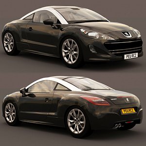 peugeot rcz 2009 3D