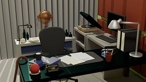 House MD office 3D model