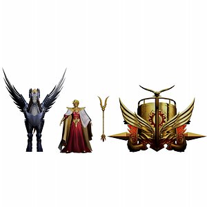 3D Saint Seiya God Apollo Low-Poly 3D Model Games