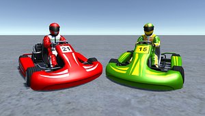 player kart kar model