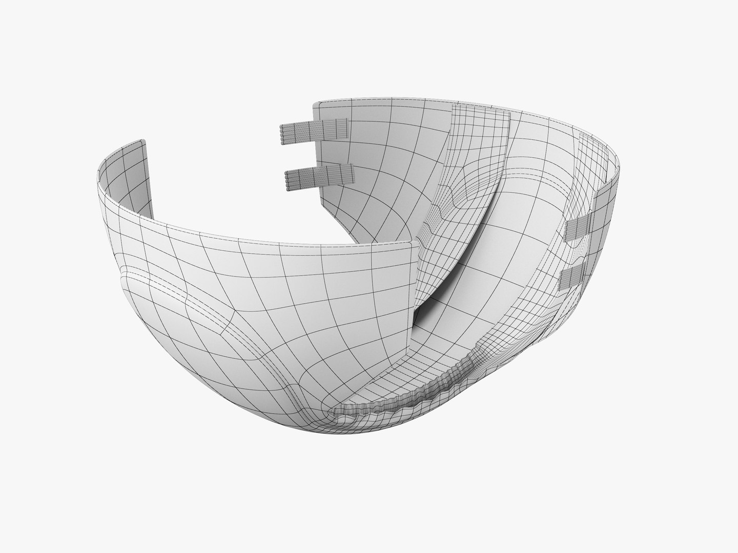 Diaper 3D model | 1142318 | TurboSquid