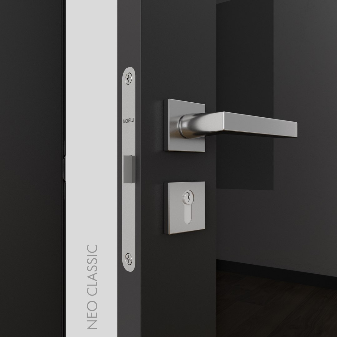 3D Door Doorknob Handle Model - TurboSquid 1544139