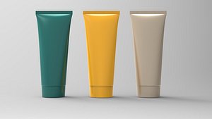 cosmetic tube 3D model