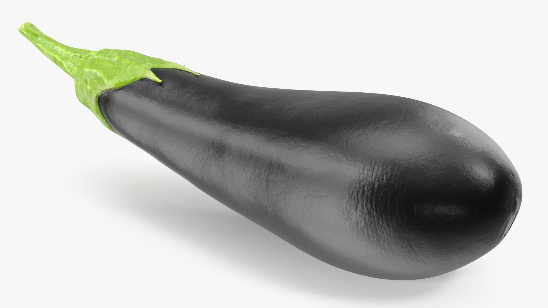 Globe Eggplant Black 3D model preview