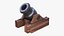Medieval Siege Mortar Cannon 3D Model Game Ready 4K PBR