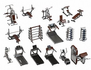 Gym Equipment Collection Fitness Equipment Collection
