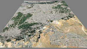 3D Cityscape Giza Egypt