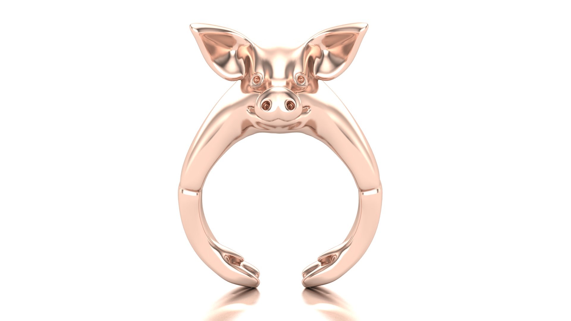 Pig Ring 3D Model - TurboSquid 1322297
