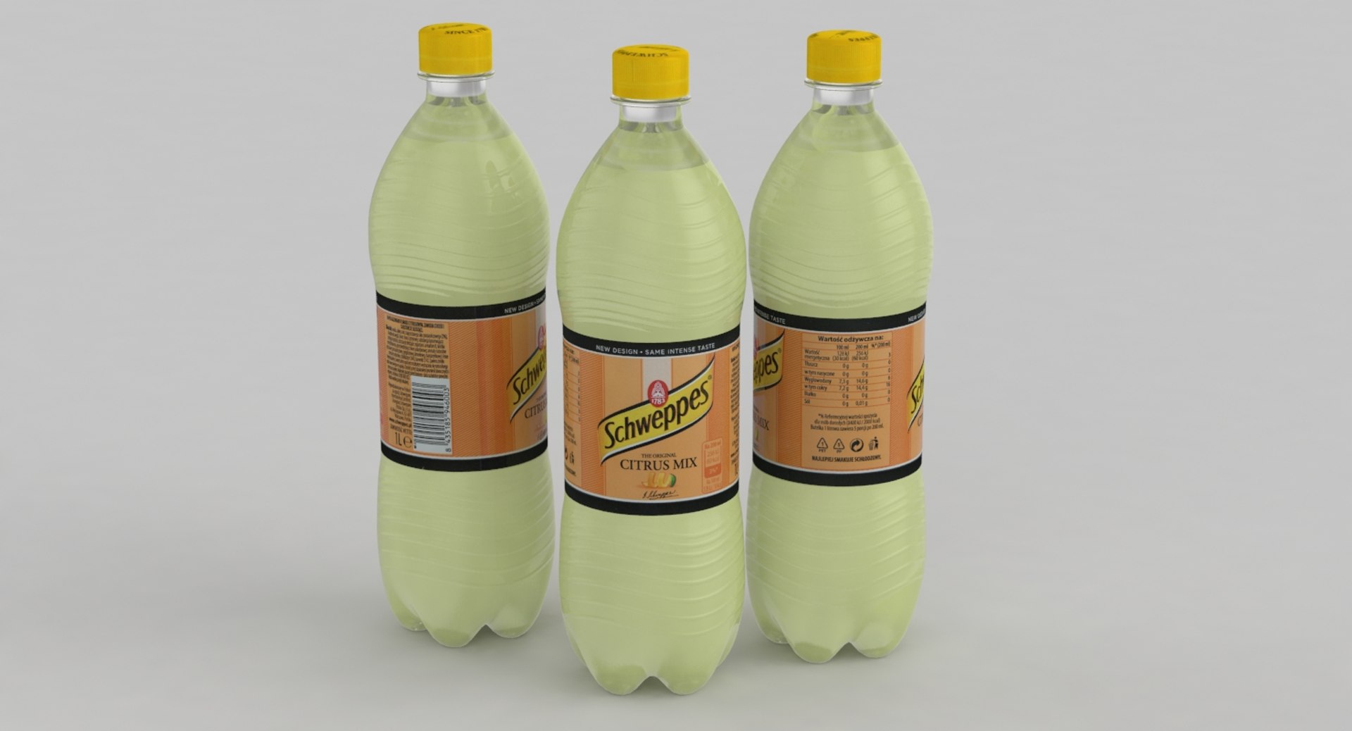 Schweppes citrus beverage model | 1146678 | TurboSquid