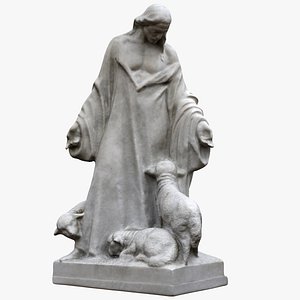 Jesus with Sheeps