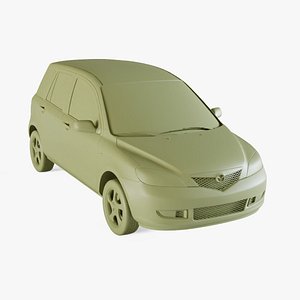 3D model Mazda 2 2003