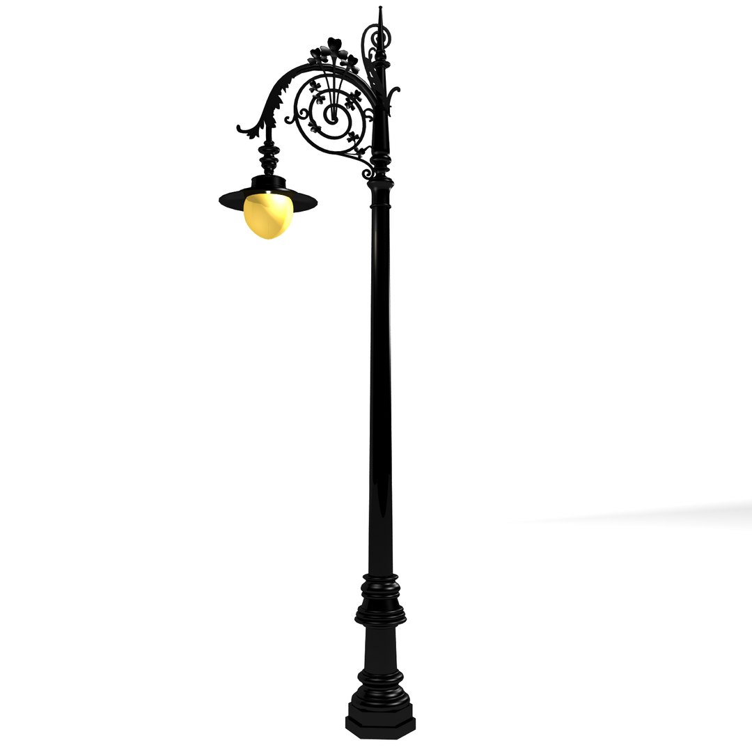 Street light model - TurboSquid 1261593