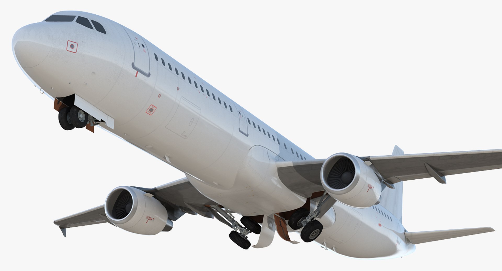 3D Airbus A321 Generic - TurboSquid 1230757