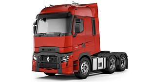 3D Renault T520 6x2 2022