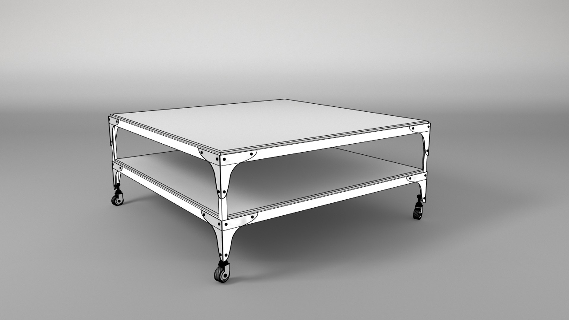 Coffe table 3D model - TurboSquid 1539176