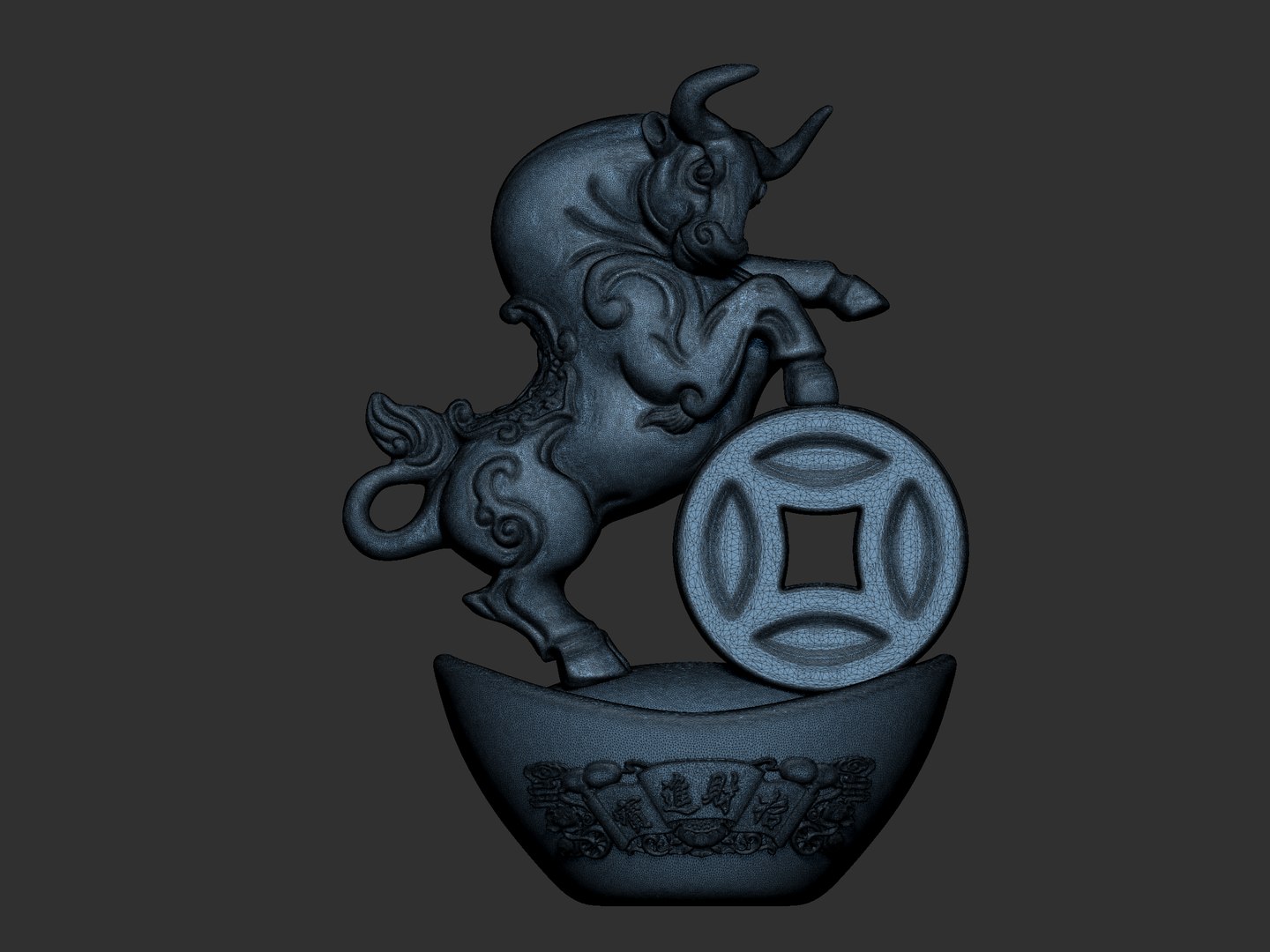 Bull 3D model - TurboSquid 2166930