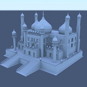 3d model temple
