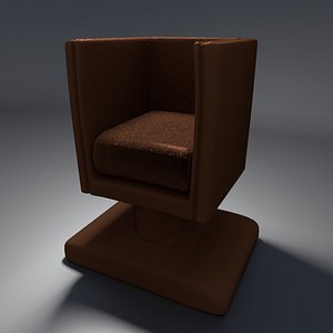 simple leather chair blend free