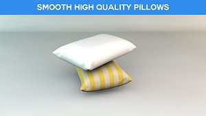 free smooth pillow 3d model