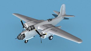 Douglas DB-7 Boston Mk I V00 3D