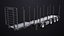 Logging Trailer Black with 6 Loads single Mat All PBR Textures 3D model