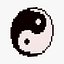 Pixel Yin Yang 3D model