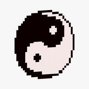 Pixel Yin Yang