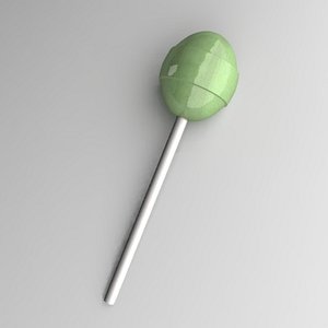lollipop 3d model