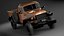 3D power wagon model