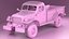 3D power wagon model