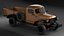 3D power wagon model