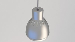 loft lamp industrial 3D model