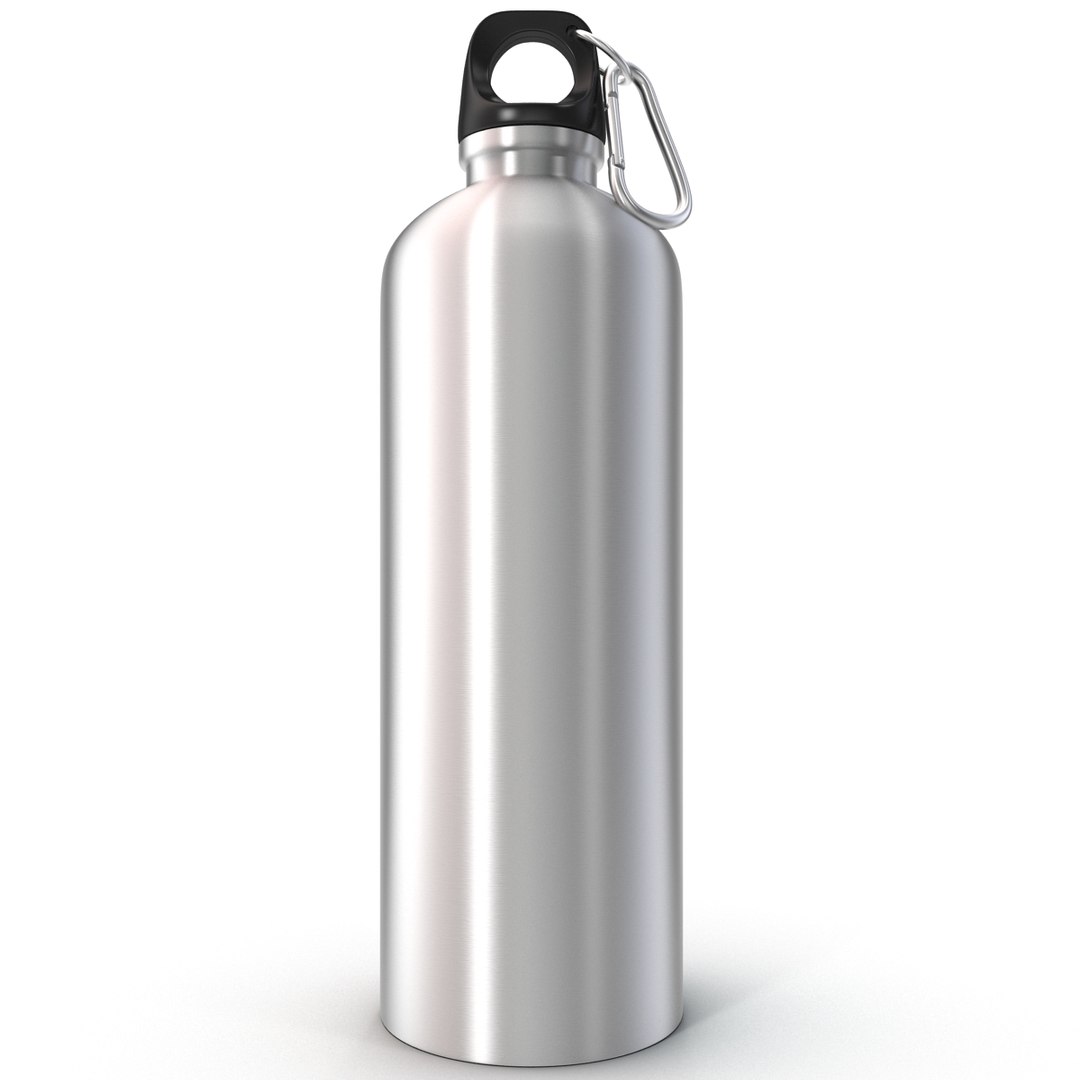 3d Reusable Aluminium Water Bottle