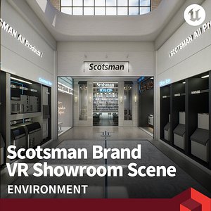 Scotsman Brand VR Showroom Scene