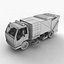 isuzu street sweeper 3d max