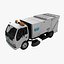 isuzu street sweeper 3d max