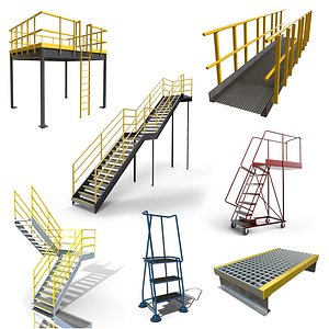 Industrial Stair Platform Collection