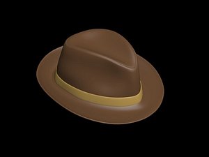 cool hat 3d model