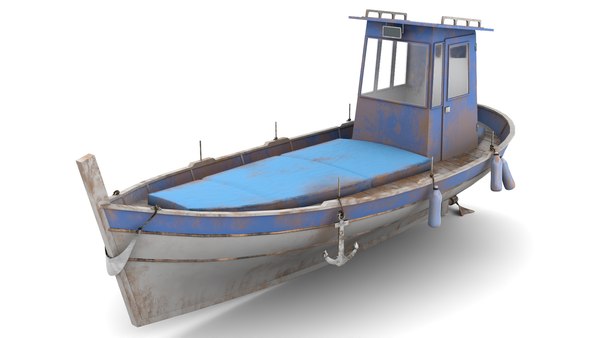 3D boat fishing model - TurboSquid 1681114